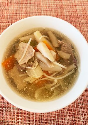 きのこたっぷり豚スープ-レシピのメイン写真