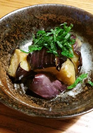 保育園給食★なすのすっぱい焼き浸し-レシピのメイン写真