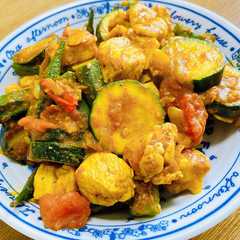 夏野菜のスリランカカレー-レシピのメイン写真