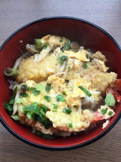 海老天卵とじ丼-レシピのメイン写真