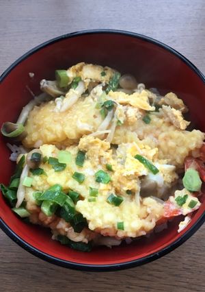 海老天卵とじ丼-レシピのメイン写真