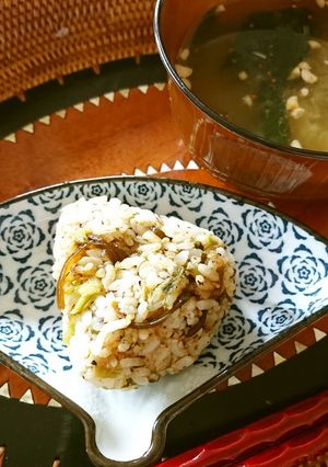お吸い物のもとDEお結び-レシピのメイン写真