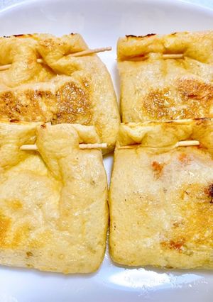 油揚げの納豆キムチ包み-レシピのメイン写真