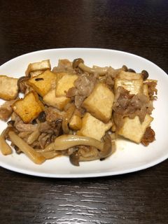 豚肉と厚揚げのオイスター炒め-レシピのメイン写真