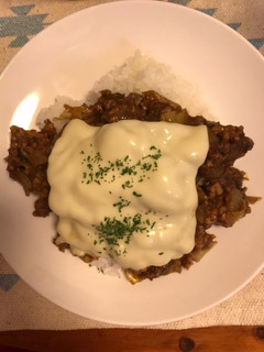 玉ねぎカサ増しキーマカレー-レシピのメイン写真