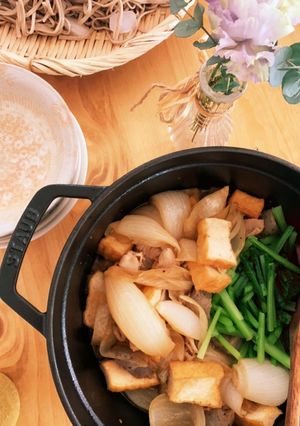 冷たい麺のお供に!厚揚げの甘辛煮-レシピのメイン写真
