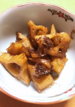 レンコンのおかか煮-レシピのメイン写真