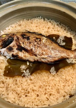 今夜は豪華に鯛めしだ!-レシピのメイン写真
