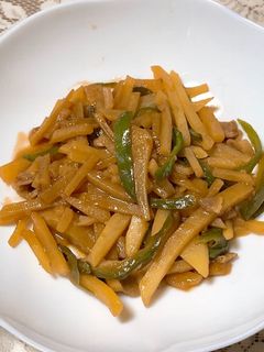 じゃがいも 青椒肉絲-レシピのメイン写真