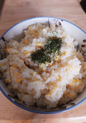 ズボラ女子が作る卵ミルクリゾット-レシピのメイン写真