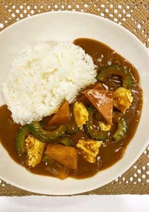 豪快！ゴーヤチャンプルーカレー-レシピのメイン写真