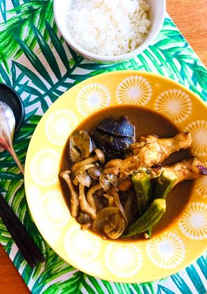 さらっと食べたい手羽元のスープカレー-レシピのメイン写真