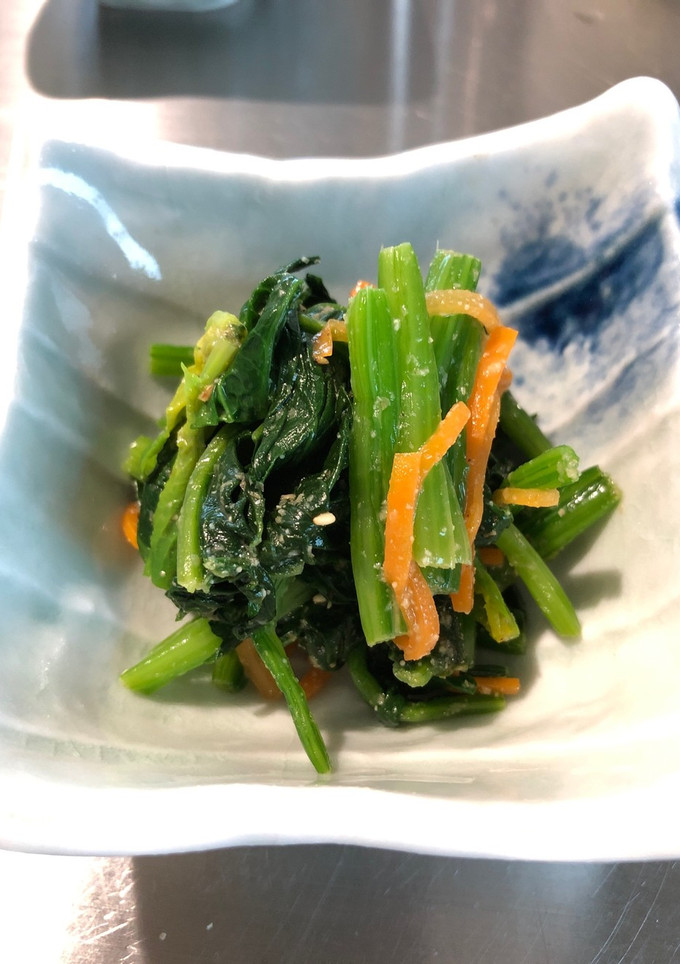 ほうれん草の胡麻和え-レシピのメイン写真