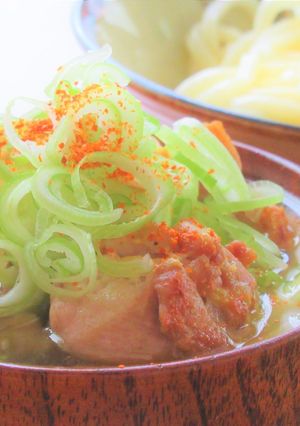 焼きあごだし効いてる❕ 肉つけ麺うどん-レシピのメイン写真