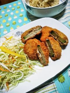 ズッキーニの肉巻きフライ-レシピのメイン写真