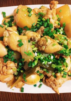 本格的✨大根と鶏手羽肉の旨煮✨-レシピのメイン写真