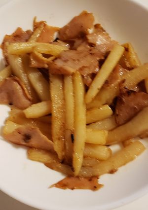 長いものバターマヨネーズ炒め-レシピのメイン写真