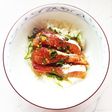ヒラスの漬け丼