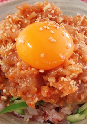 マグロのタルタル丼♪-レシピのメイン写真