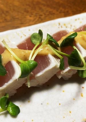 まぐろの和風カルパッチョ-レシピのメイン写真