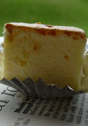 おうちにあるものでチーズケーキ。-レシピのメイン写真