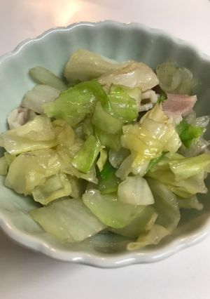 ベーコンとキャベツのバター醤油-レシピのメイン写真