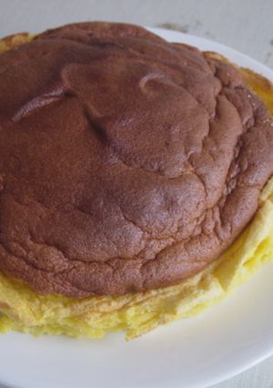 かぼちゃのスフレケーキ-レシピのメイン写真