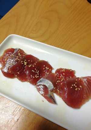 スモーキングガンで作る鰹の刺身の燻製-レシピのメイン写真