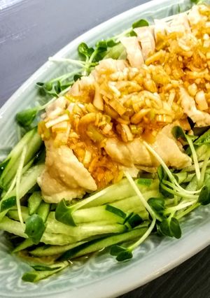 ゆで鶏の旨ネギソース-レシピのメイン写真