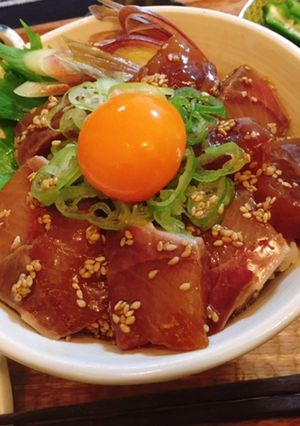 ぶりの漬け丼-レシピのメイン写真