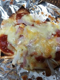 パン耳ピザ-レシピのメイン写真