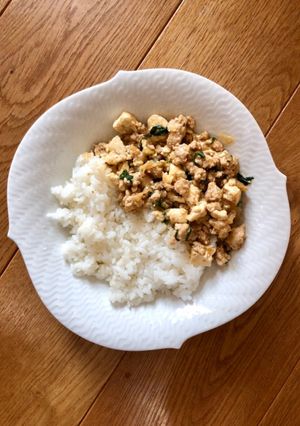 麻婆豆腐風　-レシピのメイン写真