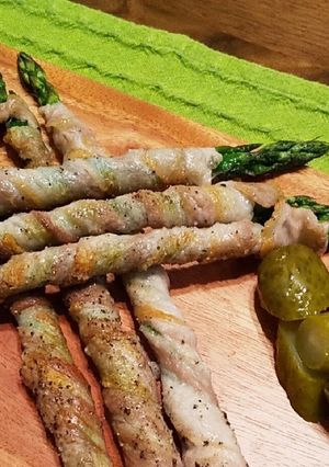 ♔ アスパラの豚肉巻き♔-レシピのメイン写真
