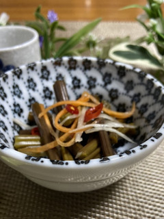 わらびの酢漬-レシピのメイン写真
