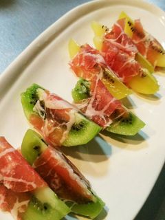 生ハムキウイ-レシピのメイン写真