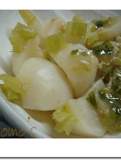 カブのあっさり煮 鶏そぼろあんかけ-レシピのメイン写真