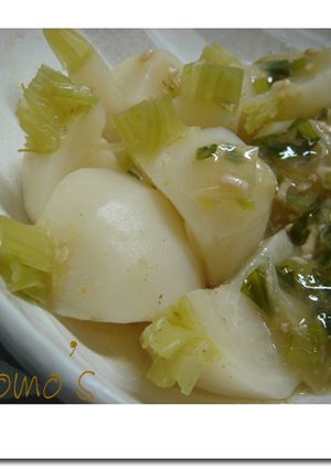 カブのあっさり煮　鶏そぼろあんかけ-レシピのメイン写真