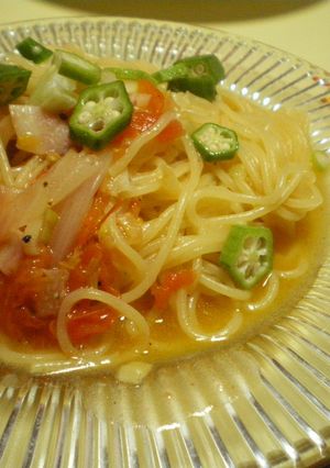 オクラ★夏パスタ-レシピのメイン写真