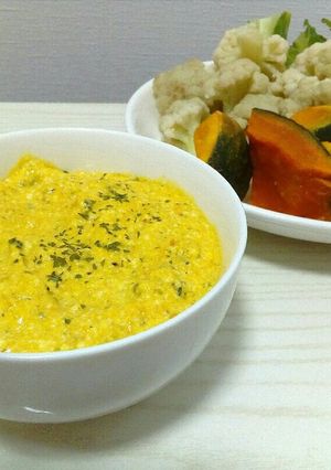 ❁かぼちゃde簡単食べるディップソース❁-レシピのメイン写真