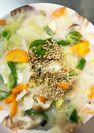 レンジ梅ヨーグルトシチュータッカルビ風-レシピのメイン写真