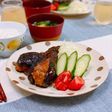 茄子のつくねはさみ照り煮