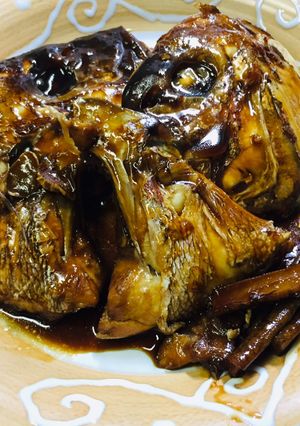 鯛あら 煮付け-レシピのメイン写真