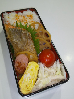 鮭のムニエル お弁当-レシピのメイン写真