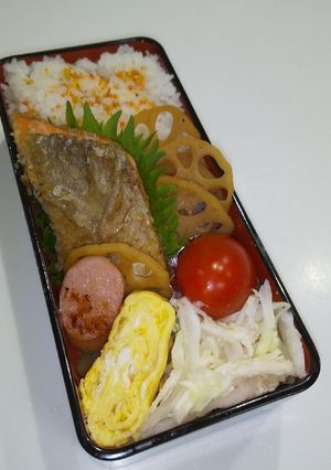 鮭のムニエル お弁当-レシピのメイン写真