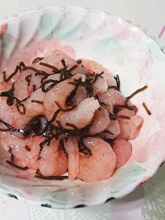 甘エビの塩昆布あえ-レシピのメイン写真