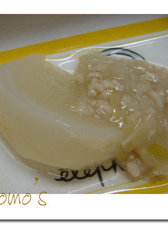 カブのあっさり煮鶏あんがけ★離乳食-レシピのメイン写真