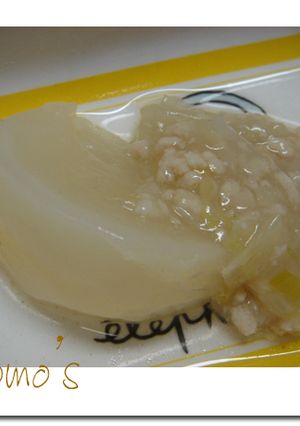 カブのあっさり煮鶏あんがけ★離乳食-レシピのメイン写真