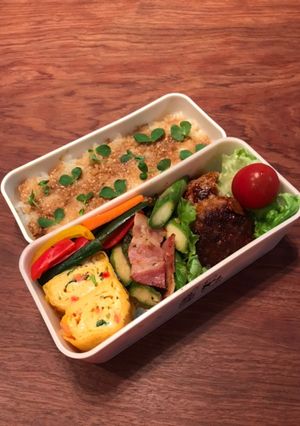 お弁当・・・84にんにく味噌ご飯-レシピのメイン写真