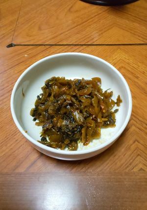 余った高菜漬けのピリ辛炒め-レシピのメイン写真