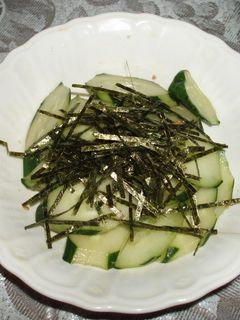 きゅうりの浅漬け 梅風味-レシピのメイン写真